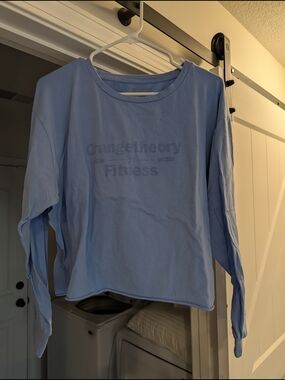 Orangetheory Light Blue Long Sleeve Tee
